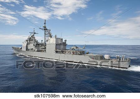 USS Princeton conducts flight operations with an MH-60R Sea Hawk. View Large Photo Image Picture - USS Princeton conducts flight operations with an MH-60R Sea Hawk.. Fotosearch
