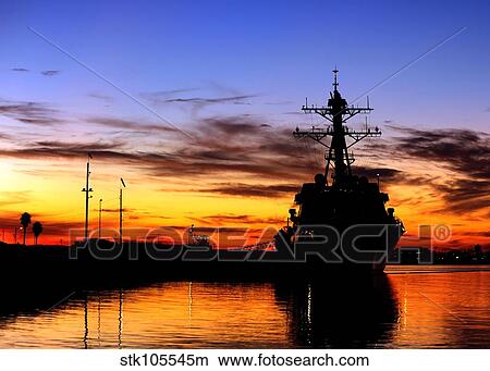 USS Spruance is pierside at Naval Weapons Station Seal Beach, California. View Large Photo Image Picture - USS Spruance is pierside at Naval Weapons Station Seal Beach, California.. Fotosearch