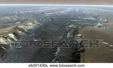 Valles Marineris, the Grand Canyon of Mars. View Large Photo Image Stock Photograph - Valles Marineris, the Grand Canyon of Mars.. Fotosearch