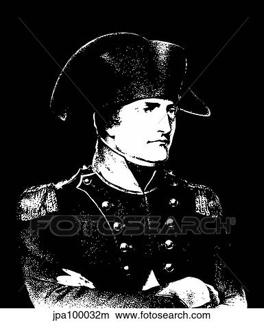 Stock Illustration - Vector illustration of Napoleon Bonaparte.. Fotosearch