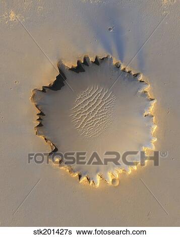 Victoria Crater on Mars View Large Photo Image Stock Photograph - Victoria Crater on Mars. Fotosearch