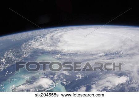 View from space of Hurricane Irene. View Large Photo Image Stock Photograph - View from space of Hurricane Irene.. Fotosearch