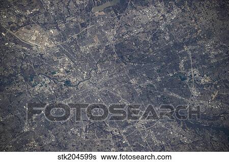 View from space of Indianapolis, Indiana. View Large Photo Image Stock Photograph - View from space of Indianapolis, Indiana. . Fotosearch