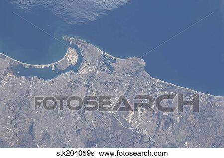 View from space of San Diego, California. View Large Photo Image Stock Photograph - View from space of San Diego, California.. Fotosearch