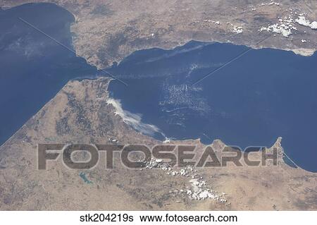 View from space of the Strait of Gibraltar. View Large Photo Image Stock Photograph - View from space of the Strait of Gibraltar.. Fotosearch