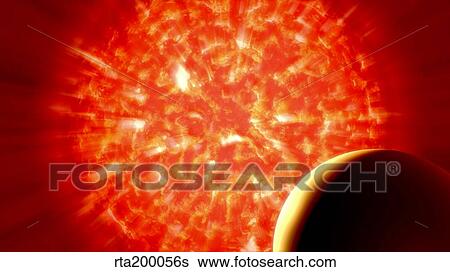 View from Uranus if our Sun were replaced by VY Canis Majoris. View Large Illustration Stock Illustration - View from Uranus if our Sun were replaced by VY Canis Majoris.. Fotosearch