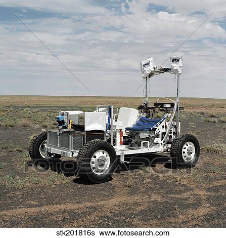 View of a 1-G Lunar Rover Vehicle. View Large Photo Image Stock Photograph - View of a 1-G Lunar Rover Vehicle.. Fotosearch
