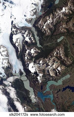 View of grinding glaciers and granite peaks in Chile's Torres del Paine National Park. View Large Photo Image Stock Photograph - View of grinding glaciers and granite peaks in Chile's Torres del Paine National Park.. Fotosearch