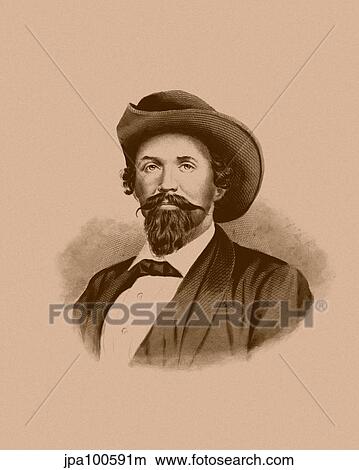 Vintage American Civil War print of Confederate General John Hunt Morgan. View Large Illustration Stock Illustration - Vintage American Civil War print of Confederate General John Hunt Morgan.. Fotosearch