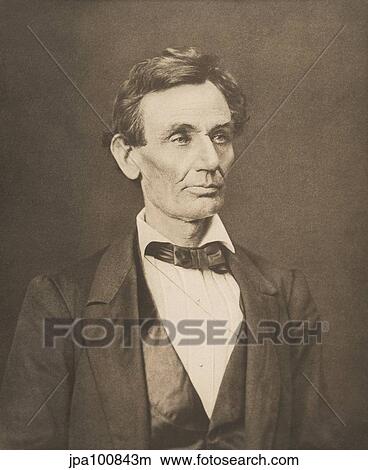 Vintage Civil War photo of President Abraham Lincoln. View Large Photo Image Picture - Vintage Civil War photo of President Abraham Lincoln.. Fotosearch