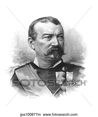 Vintage Civil War portrait of General Philip Sheridan. View Large Illustration Stock Illustration - Vintage Civil War portrait of General Philip Sheridan.. Fotosearch
