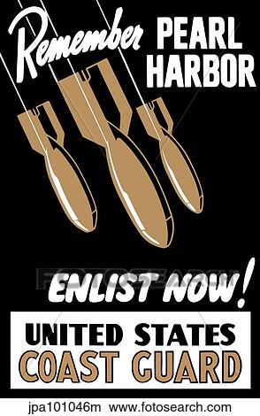 Stock Illustration - Vintage World War II poster featuring bombs falling.. Fotosearch