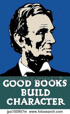 Vintage WPA propaganda poster featuring President Abraham Lincoln. View Large Illustration Stock Illustration - Vintage WPA propaganda poster featuring President Abraham Lincoln.. Fotosearch