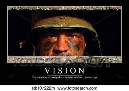 Vision: Inspirational Quote and Motivational Poster View Large Photo Image Picture - Vision: Inspirational Quote and Motivational Poster. Fotosearch