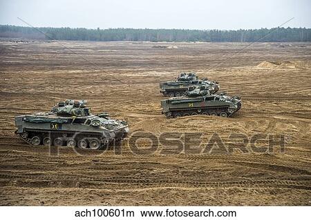 Warrior tracked infantry fighting vehicles of the British Armed Forces. View Large Photo Image Picture - Warrior tracked infantry fighting vehicles of the British Armed Forces.. Fotosearch