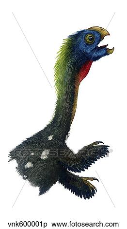 Stock Illustration - Watercolor portrait of Ajancingenia yanshini.. Fotosearch