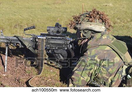 Welsh Guards platoon training at Sennybridge Training Area, Wales. View Large Photo Image Picture - Welsh Guards platoon training at Sennybridge Training Area, Wales.. Fotosearch