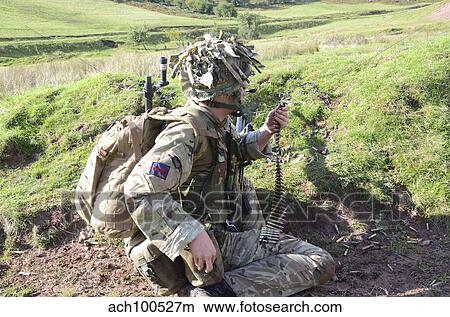 Welsh Guards training at the Sennybridge training area. View Large Photo Image Picture - Welsh Guards training at the Sennybridge training area.. Fotosearch