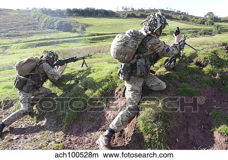 Welsh Guards training at the Sennybridge training area. View Large Photo Image Picture - Welsh Guards training at the Sennybridge training area.. Fotosearch