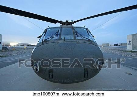 Wide angle view of a UH-60 Black Hawk helicopter. View Large Photo Image Picture - Wide angle view of a UH-60 Black Hawk helicopter.. Fotosearch
