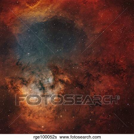 Young star-forming complex NGC 7822. View Large Photo Image Stock Photograph - Young star-forming complex NGC 7822.. Fotosearch