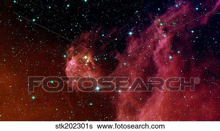 Young stars emerge from Orion's head. View Large Photo Image Stock Photograph - Young stars emerge from Orion's head.. Fotosearch
