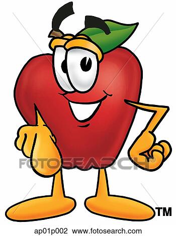 Apple pointing at you View Large Clip Art Graphic Clipart - Apple pointing at you. Fotosearch