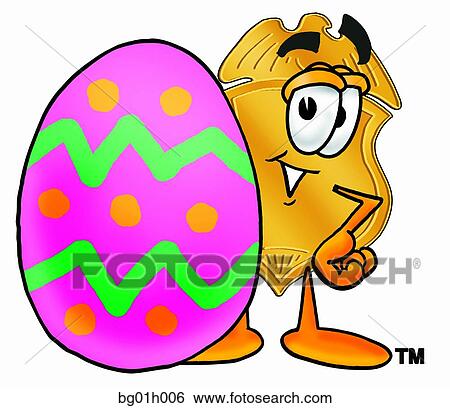 Badge and easter egg View Large Clip Art Graphic Clip Art - Badge and easter egg. Fotosearch