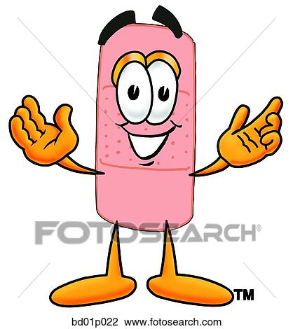 Bandaid with arms open View Large Clip Art Graphic Clipart - Bandaid with arms open. Fotosearch