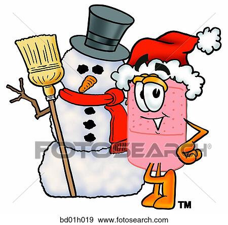 Bandaid with snowman View Large Clip Art Graphic Clip Art - Bandaid with snowman. Fotosearch