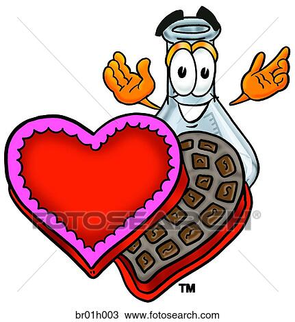 Beaker and chocolates View Large Clip Art Graphic Clipart - Beaker and chocolates. Fotosearch