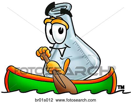 Beaker canoing View Large Clip Art Graphic Clipart - Beaker canoing. Fotosearch