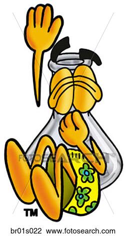 Beaker diving into water View Large Clip Art Graphic Clipart - Beaker diving into water. Fotosearch