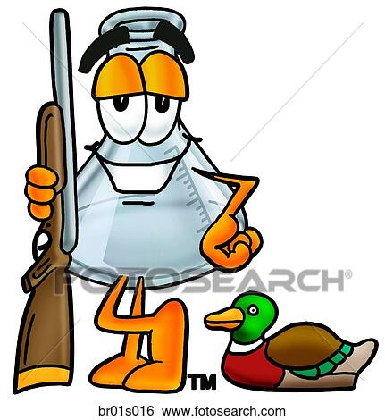 Beaker hunting View Large Clip Art Graphic Clip Art - Beaker hunting. Fotosearch