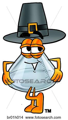 Clipart - Beaker pilgrim. Fotosearch