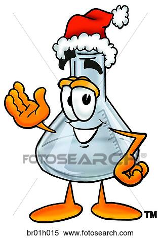 Clipart - Beaker santa. Fotosearch