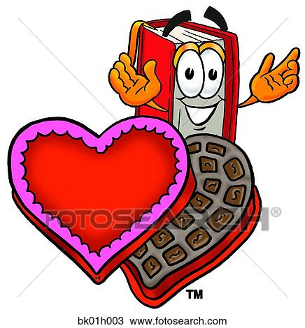 Book and chocolates View Large Clip Art Graphic Clipart - Book and chocolates. Fotosearch