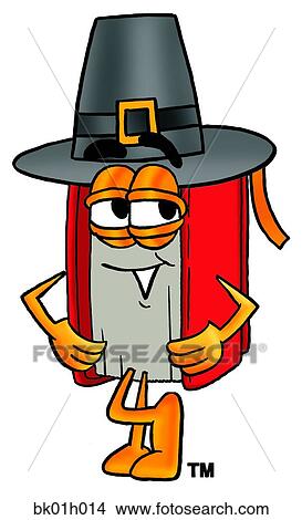 Book pilgrim View Large Clip Art Graphic Clipart - Book pilgrim. Fotosearch