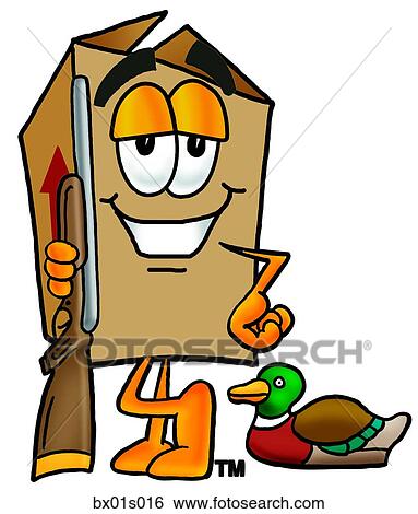 Box hunting View Large Clip Art Graphic Clip Art - Box hunting. Fotosearch