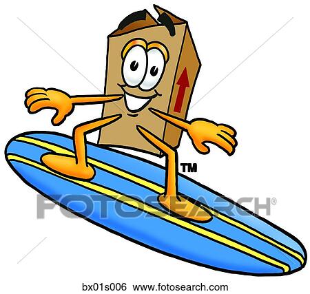 Box surfing View Large Clip Art Graphic Clip Art - Box surfing. Fotosearch