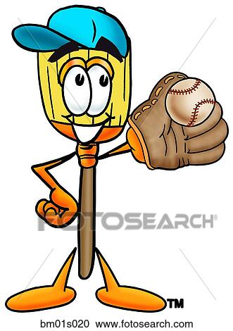 Clipart - Broom playing Broom. Fotosearch