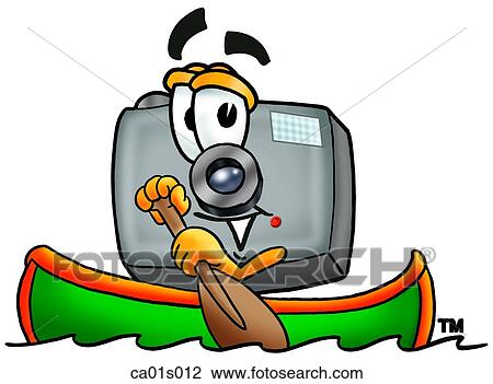 Camera canoing View Large Clip Art Graphic Clipart - Camera canoing. Fotosearch