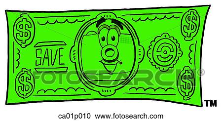 Camera on a dollar bill View Large Clip Art Graphic Clipart - Camera on a dollar bill. Fotosearch