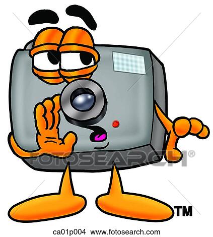 Camera whispering View Large Clip Art Graphic Clipart - Camera whispering. Fotosearch
