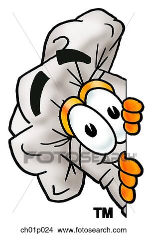Chef hat peeking around side View Large Clip Art Graphic Clipart - Chef hat peeking around side. Fotosearch