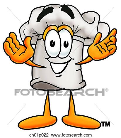 Chef hat with arms open View Large Clip Art Graphic Clipart - Chef hat with arms open. Fotosearch