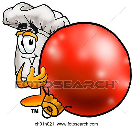 Chef hat with decoration View Large Clip Art Graphic Clipart - Chef hat with decoration. Fotosearch
