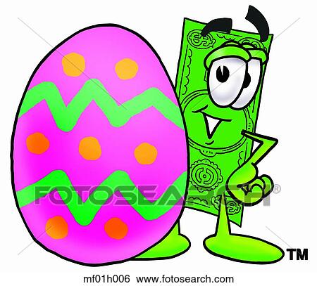 Dollar flat and easter egg View Large Clip Art Graphic Clip Art - Dollar flat and easter egg. Fotosearch