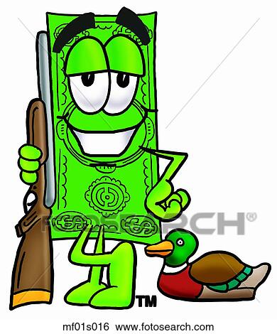 Dollar flat hunting View Large Clip Art Graphic Clip Art - Dollar flat hunting. Fotosearch