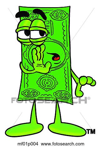 Dollar flat whispering View Large Clip Art Graphic Clipart - Dollar flat whispering. Fotosearch